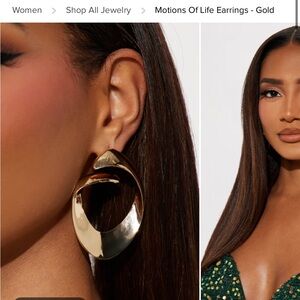 Gold Hoop Earrings